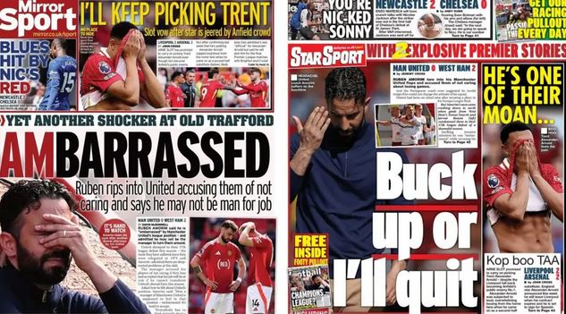 It’s My Fault Amorim’s Explosive Admission Fuels Manchester United Sack Rumours