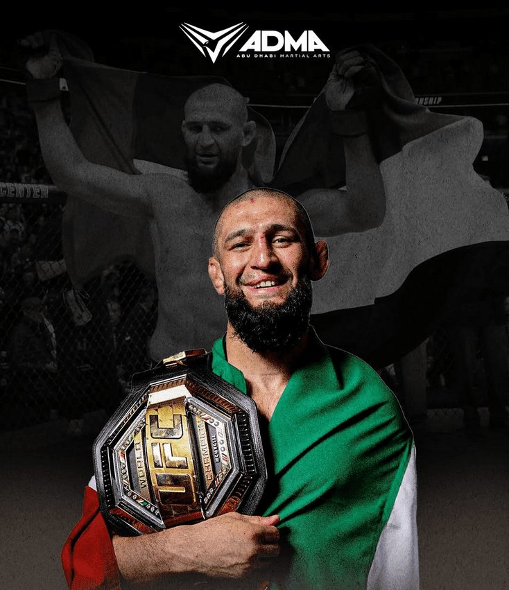 Khamzat Chimaev Dominates Du Plessis To Claim UFC Middleweight Title At UFC 319