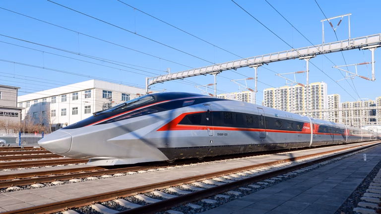 China CR450 Bullet Train Breaks Speed Barriers In Record Trials