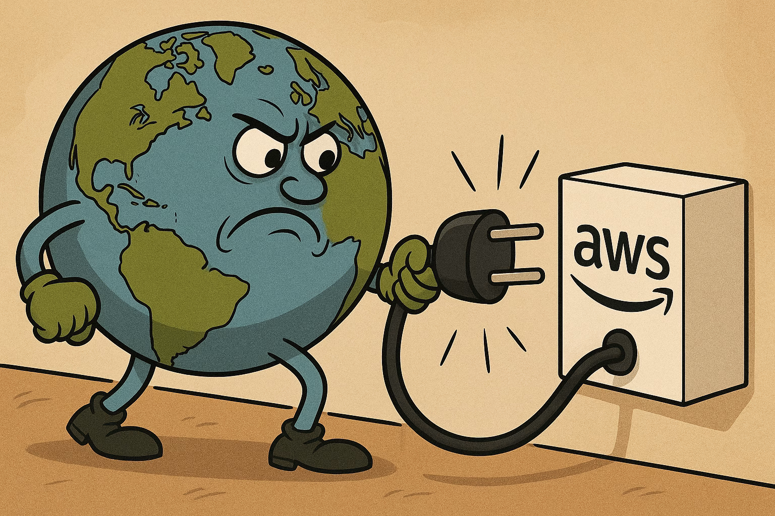 Massive AWS Outage Brings South Africa To A Standstill